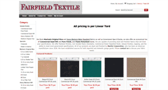 Desktop Screenshot of fairfieldfabrics.com