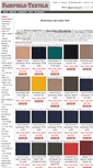 Mobile Screenshot of fairfieldfabrics.com